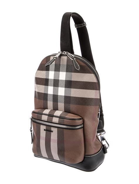 burberry sling backpack